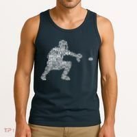 Baseball Catcher Tank Top thumb 3