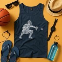 Baseball Catcher Tank Top thumb 4