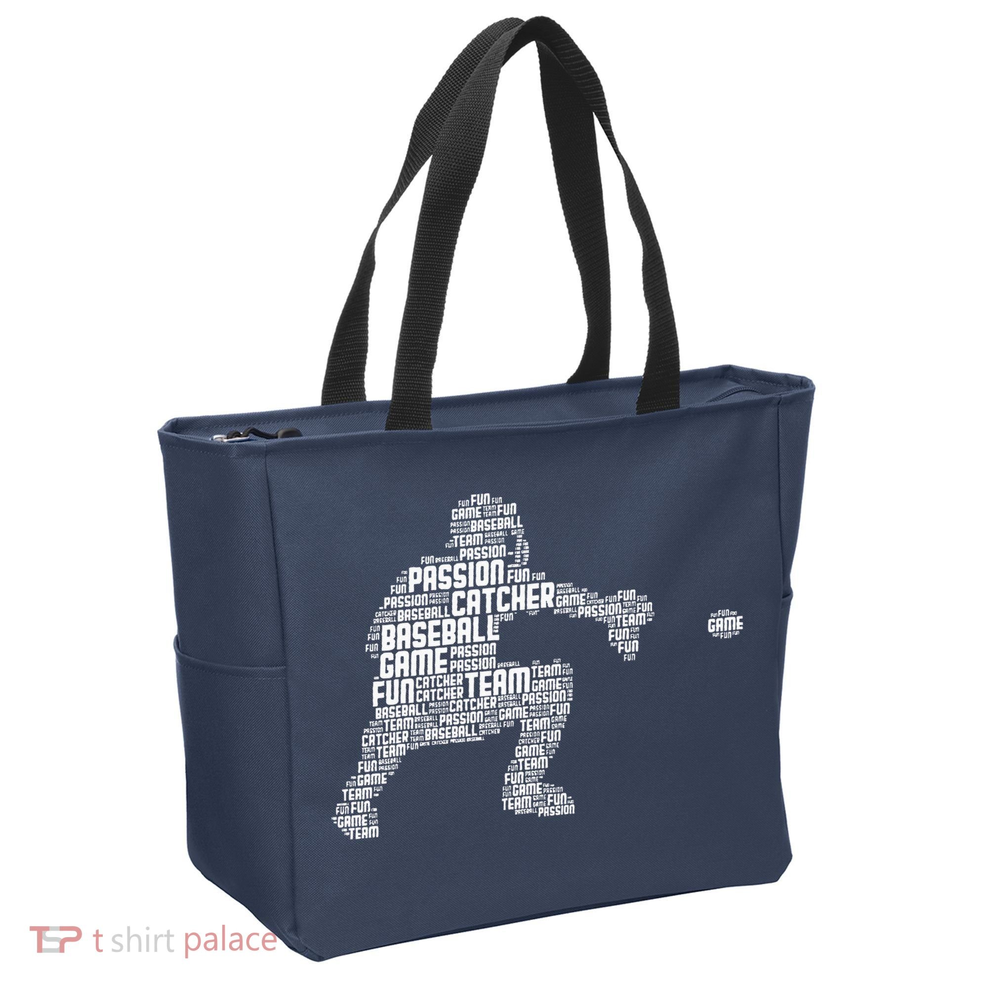 Baseball Catcher Tote Bag