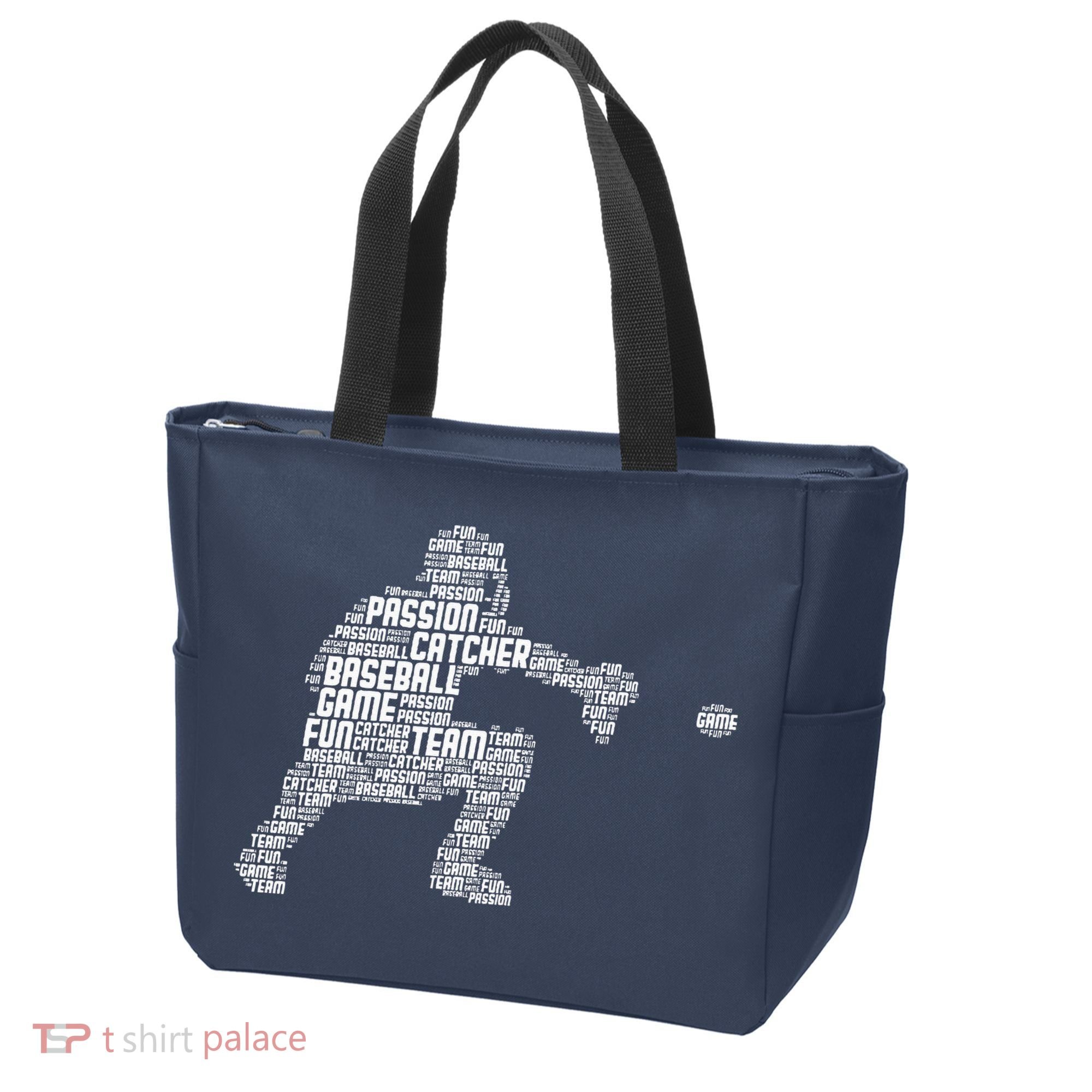 Baseball Catcher Tote Bag