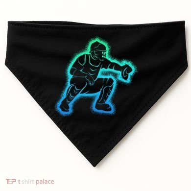 Baseball Catcher USA-Made Doggie Bandana