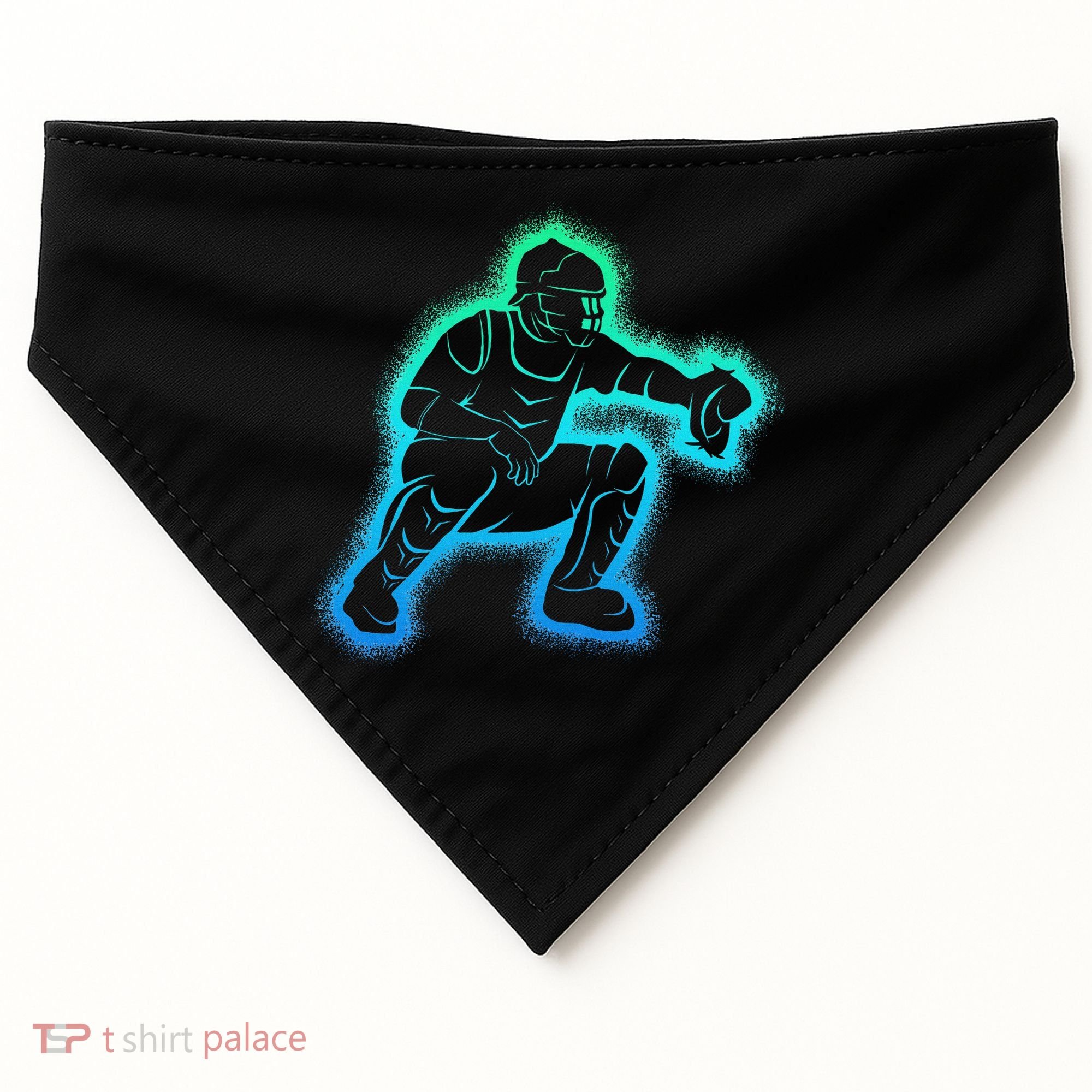 Baseball Catcher USA-Made Doggie Bandana