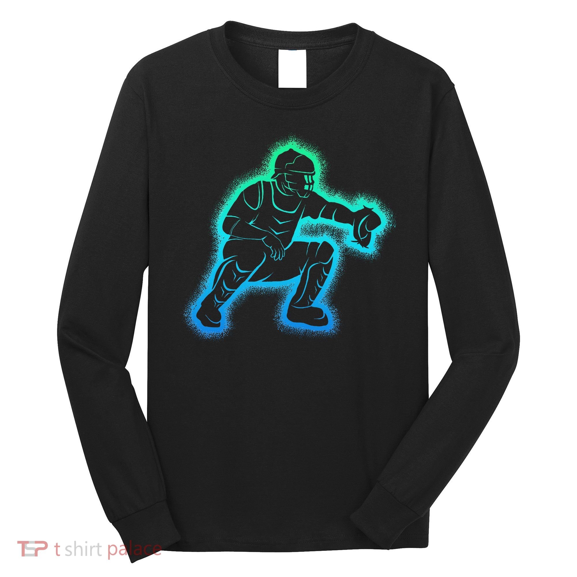 Baseball Catcher Long Sleeve Shirt