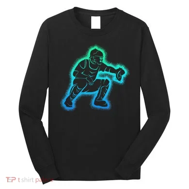 Baseball Catcher Long Sleeve Shirt