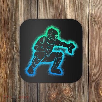 Baseball Catcher Coaster