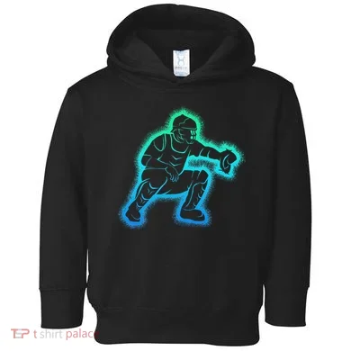 Baseball Catcher Toddler Hoodie