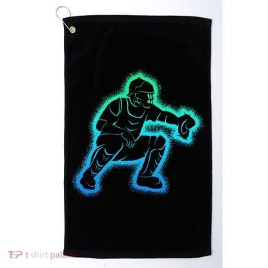 Baseball Catcher Golf Towel