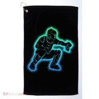 Baseball Catcher Golf Towel thumb 0