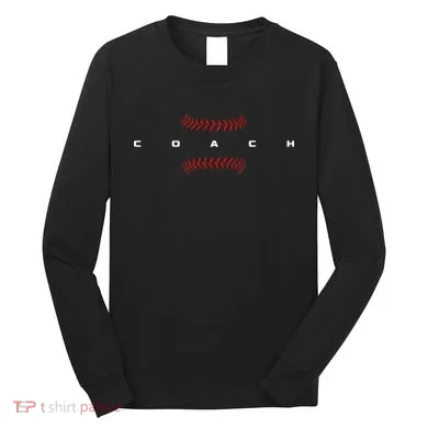 Baseball Coach Long Sleeve Shirt