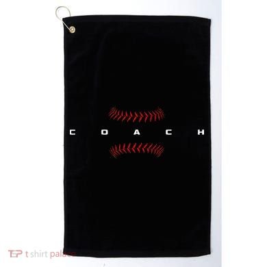 Baseball Coach Golf Towel
