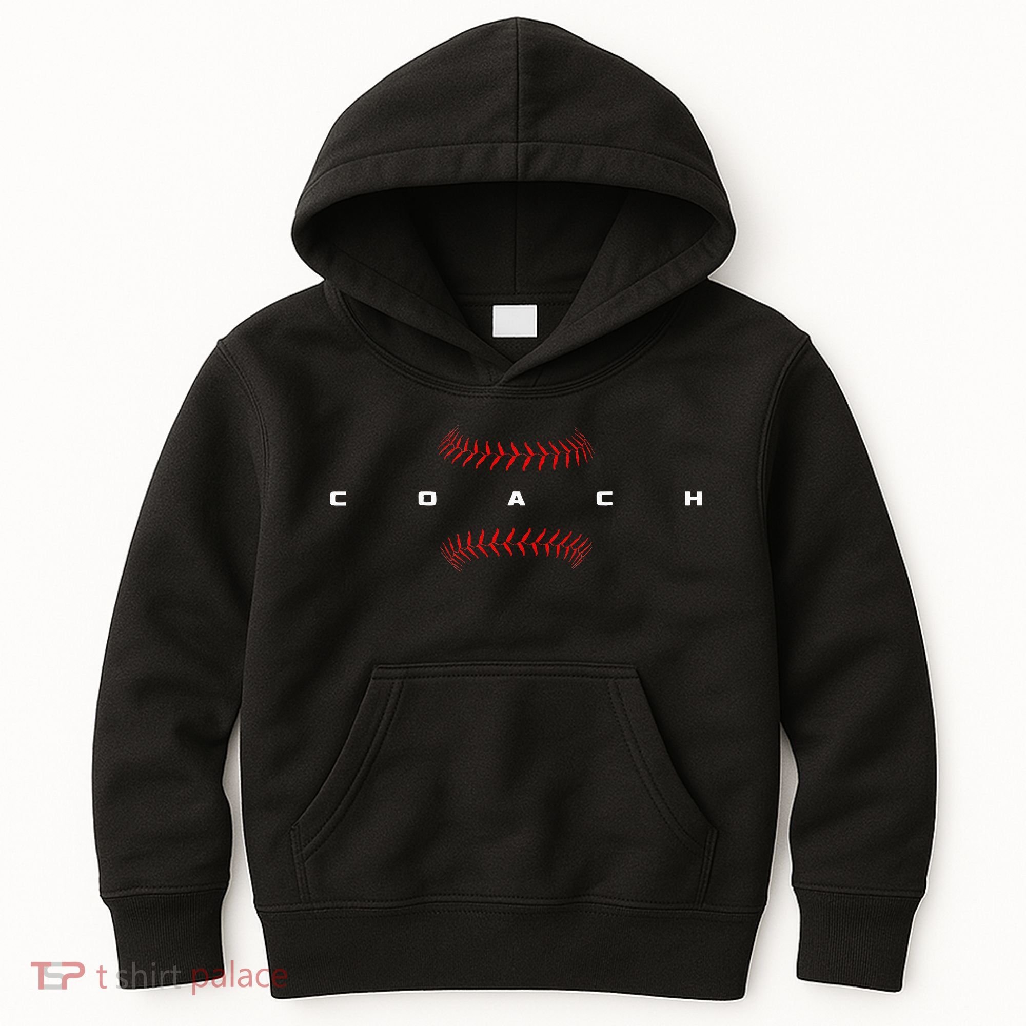 Baseball Coach Kids Hoodie