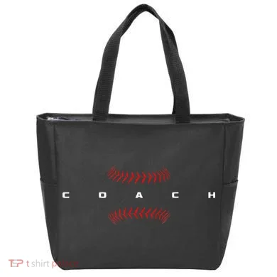 Baseball Coach Tote Bag