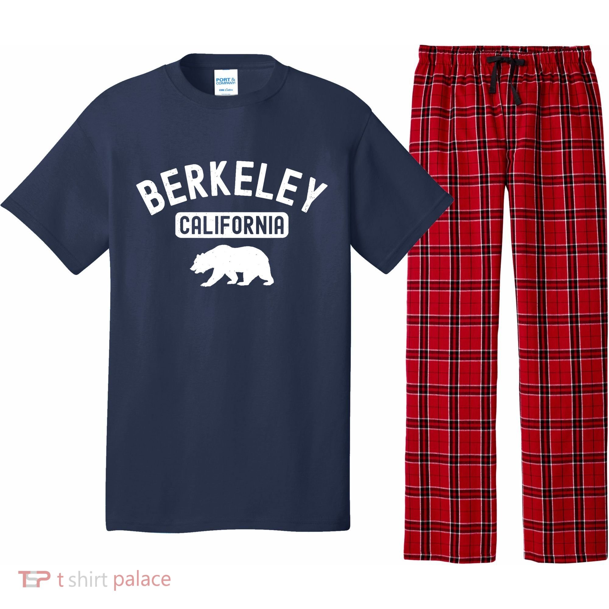 Berkeley California Bear Bay Area Oakland Alameda County 510 Pajama Set