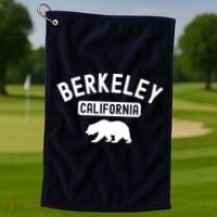 Berkeley California Bear Bay Area Oakland Alameda County 510 Golf Towel thumb 1