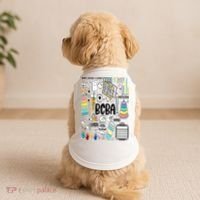 Board Certified Behavior Analyst BCBA Symbols ABA Therapist Doggie Tank thumb 2