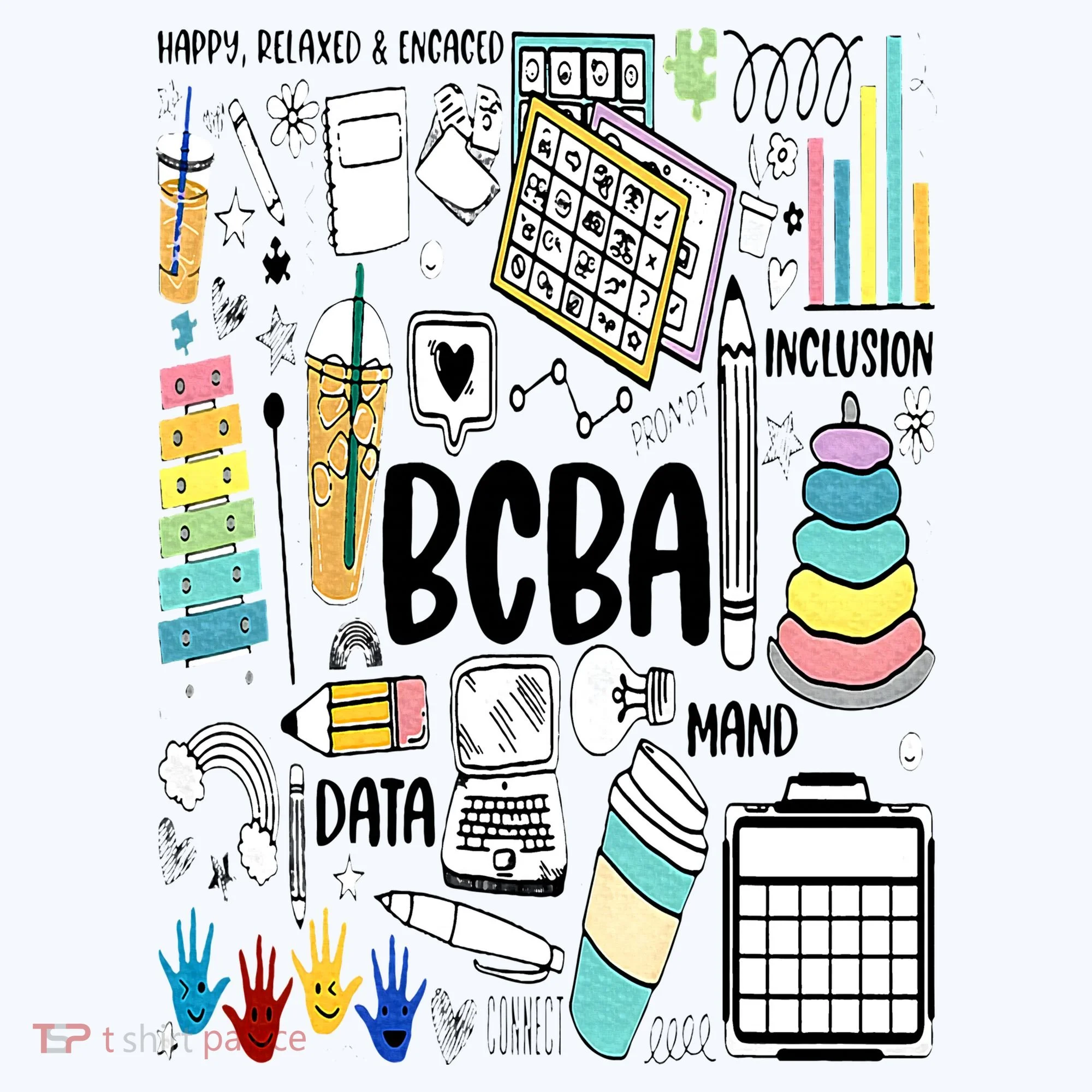 Board Certified Behavior Analyst BCBA Symbols ABA Therapist Doggie Tank