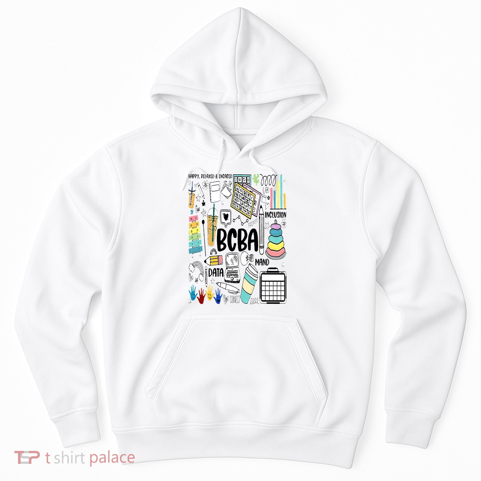 Board Certified Behavior Analyst BCBA Symbols ABA Therapist Hoodie