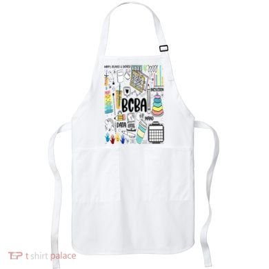 Board Certified Behavior Analyst BCBA Symbols ABA Therapist Apron