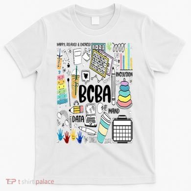 Board Certified Behavior Analyst BCBA Symbols ABA Therapist T-Shirt