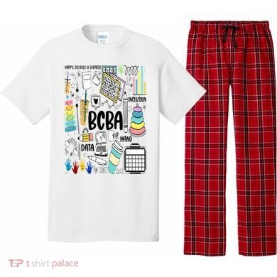 Board Certified Behavior Analyst BCBA Symbols ABA Therapist Pajama Set