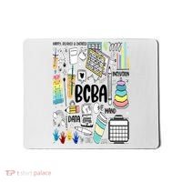Board Certified Behavior Analyst BCBA Symbols ABA Therapist Mousepad thumb 0
