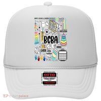 Board Certified Behavior Analyst BCBA Symbols ABA Therapist Hat thumb 0