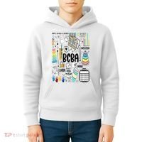 Board Certified Behavior Analyst BCBA Symbols ABA Therapist Kids Hoodie thumb 4