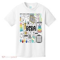 Board Certified Behavior Analyst BCBA Symbols ABA Therapist Kids T-Shirt thumb 0