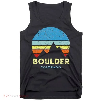 Boulder Colorado Tank Top