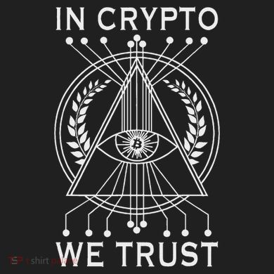 Bitcoins Cryptocurrency Bitcoin In Crypto We Trust Women's Cooling Performance Crew T-Shirt