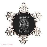 Bitcoins Cryptocurrency Bitcoin In Crypto We Trust Ornament thumb 0