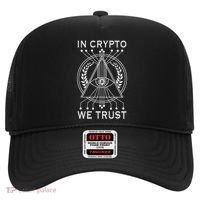 Bitcoins Cryptocurrency Bitcoin In Crypto We Trust Hat thumb 0