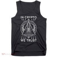 Bitcoins Cryptocurrency Bitcoin In Crypto We Trust Tank Top thumb 0