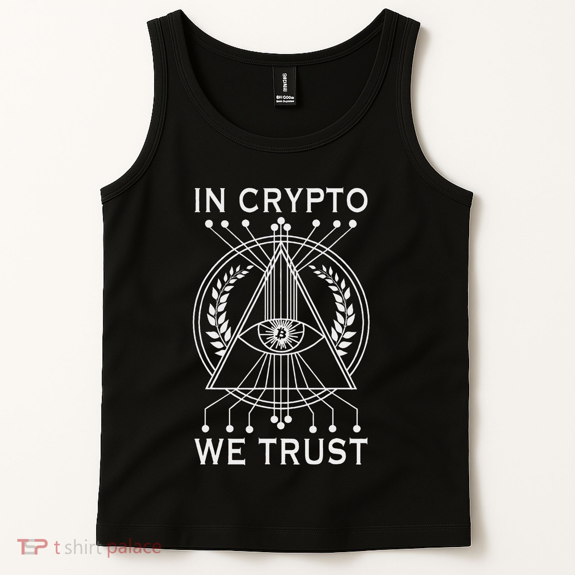 Bitcoins Cryptocurrency Bitcoin In Crypto We Trust Tank Top