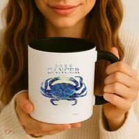 Born Cancer Coffee Mug thumb 3