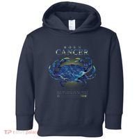 Born Cancer Toddler Hoodie thumb 0