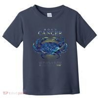 Born Cancer Toddler T-Shirt thumb 0