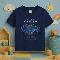 Born Cancer Toddler T-Shirt thumb 3