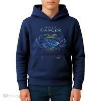 Born Cancer Kids Hoodie thumb 4