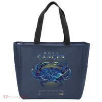 Born Cancer Tote Bag thumb 0