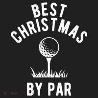 Best Christmas By Par Golf Women's Sweatshirt thumb 2