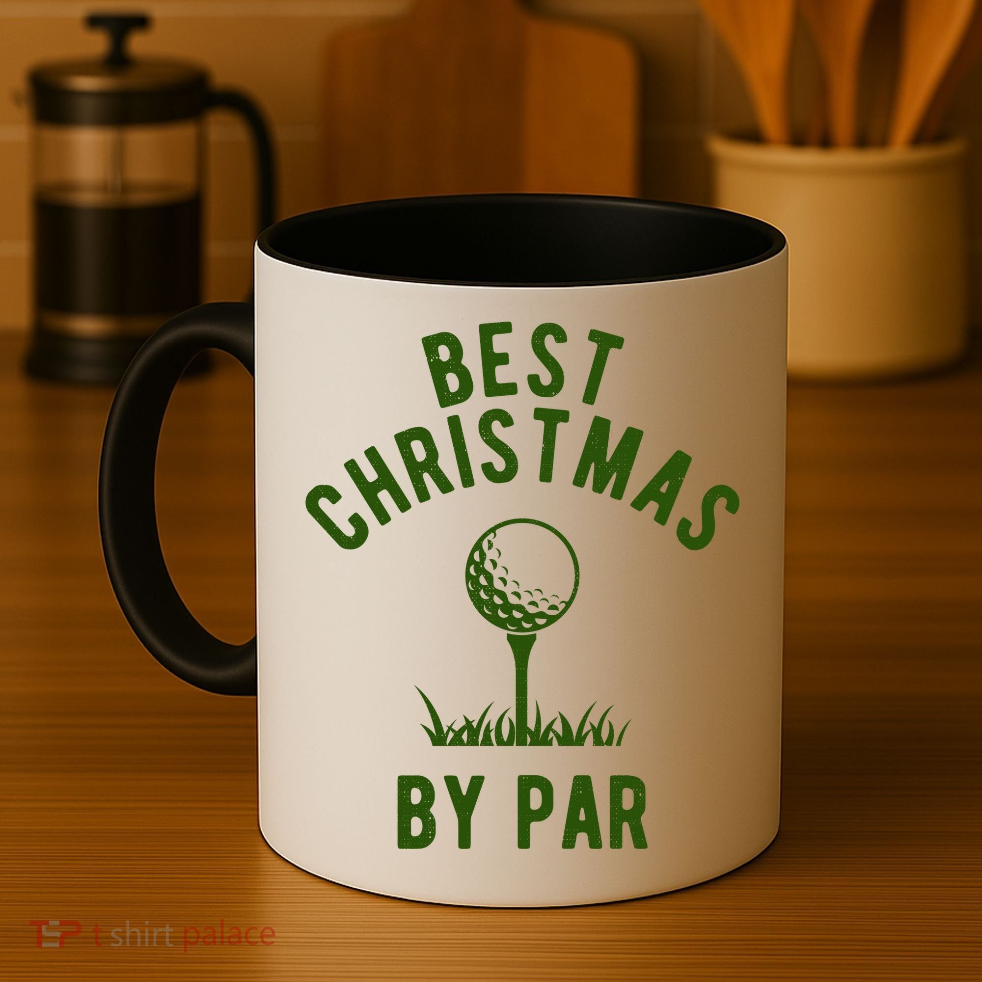 Best Christmas By Par Golf Coffee Mug