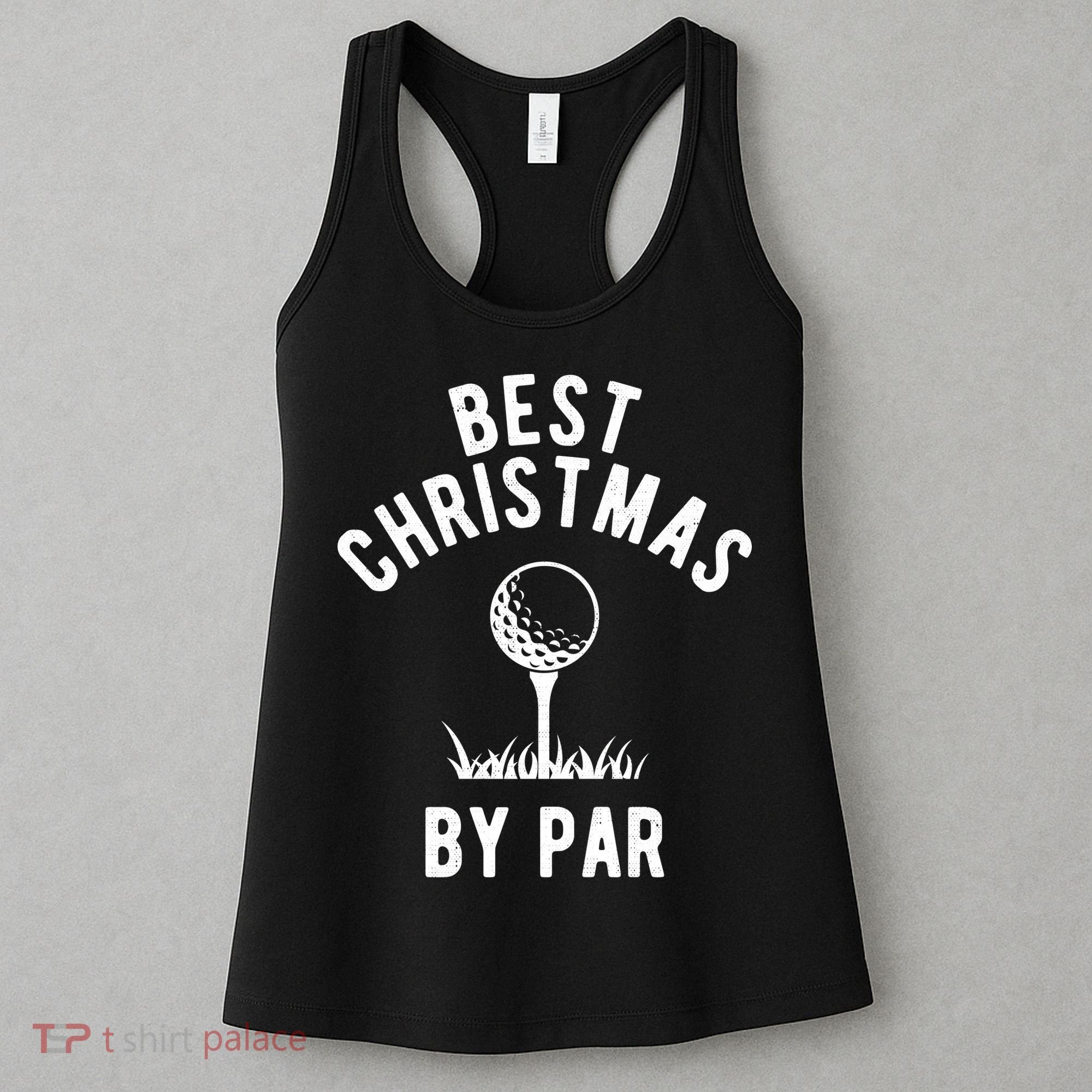 Best Christmas By Par Golf Women's Tank Top