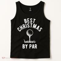 Best Christmas By Par Golf Tank Top thumb 2