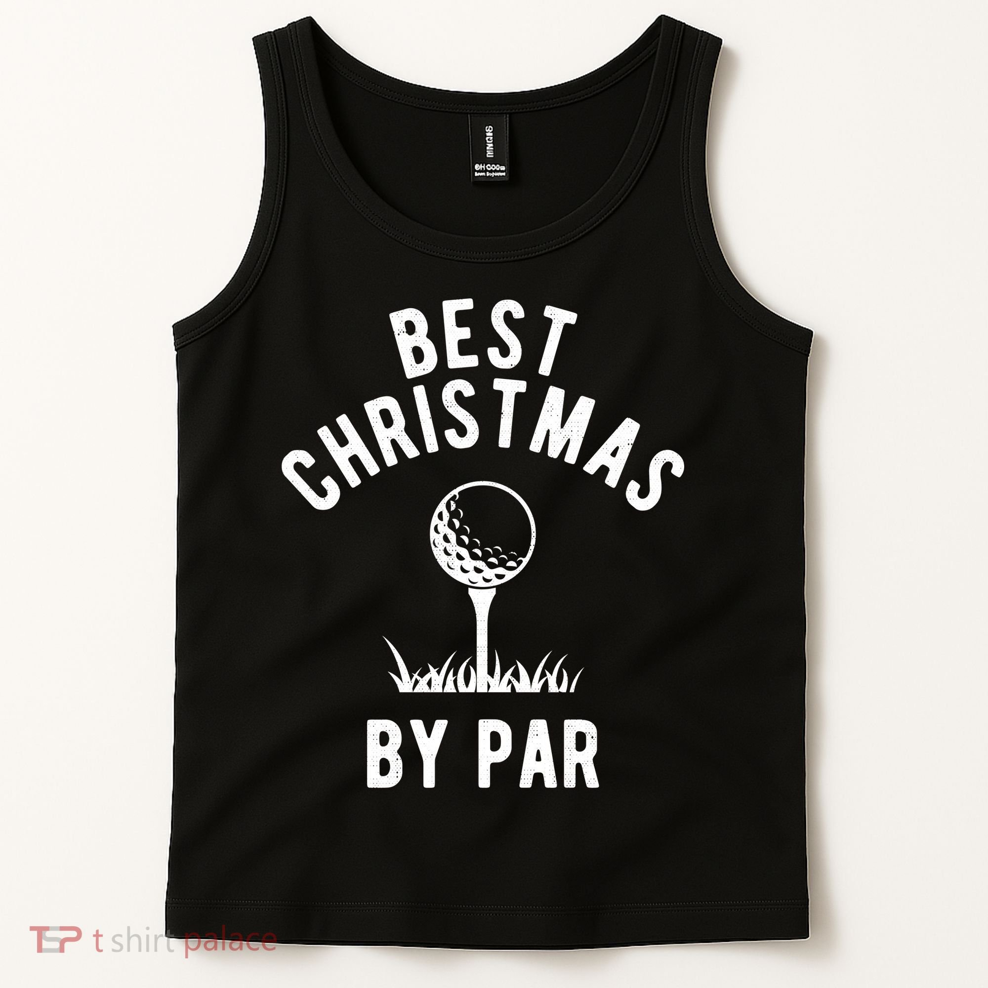 Best Christmas By Par Golf Tank Top