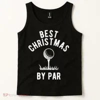 Best Christmas By Par Golf Tank Top thumb 2