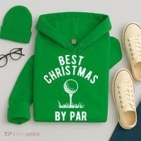 Best Christmas By Par Golf Hoodie thumb 4