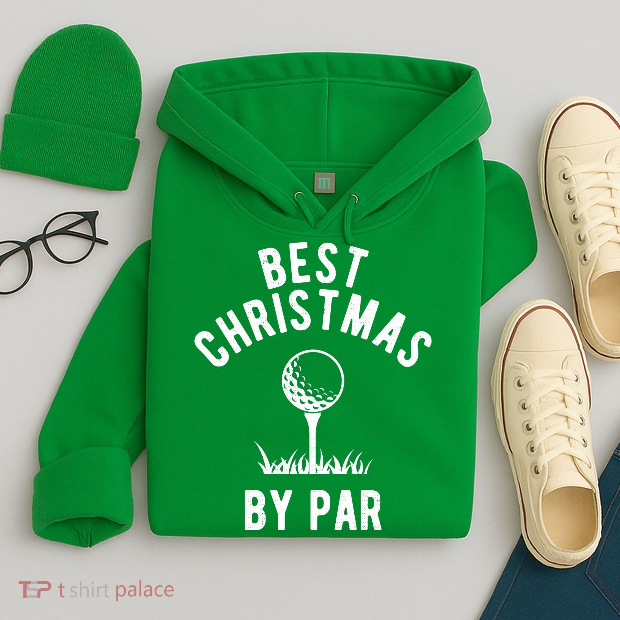 Best Christmas By Par Golf Hoodie