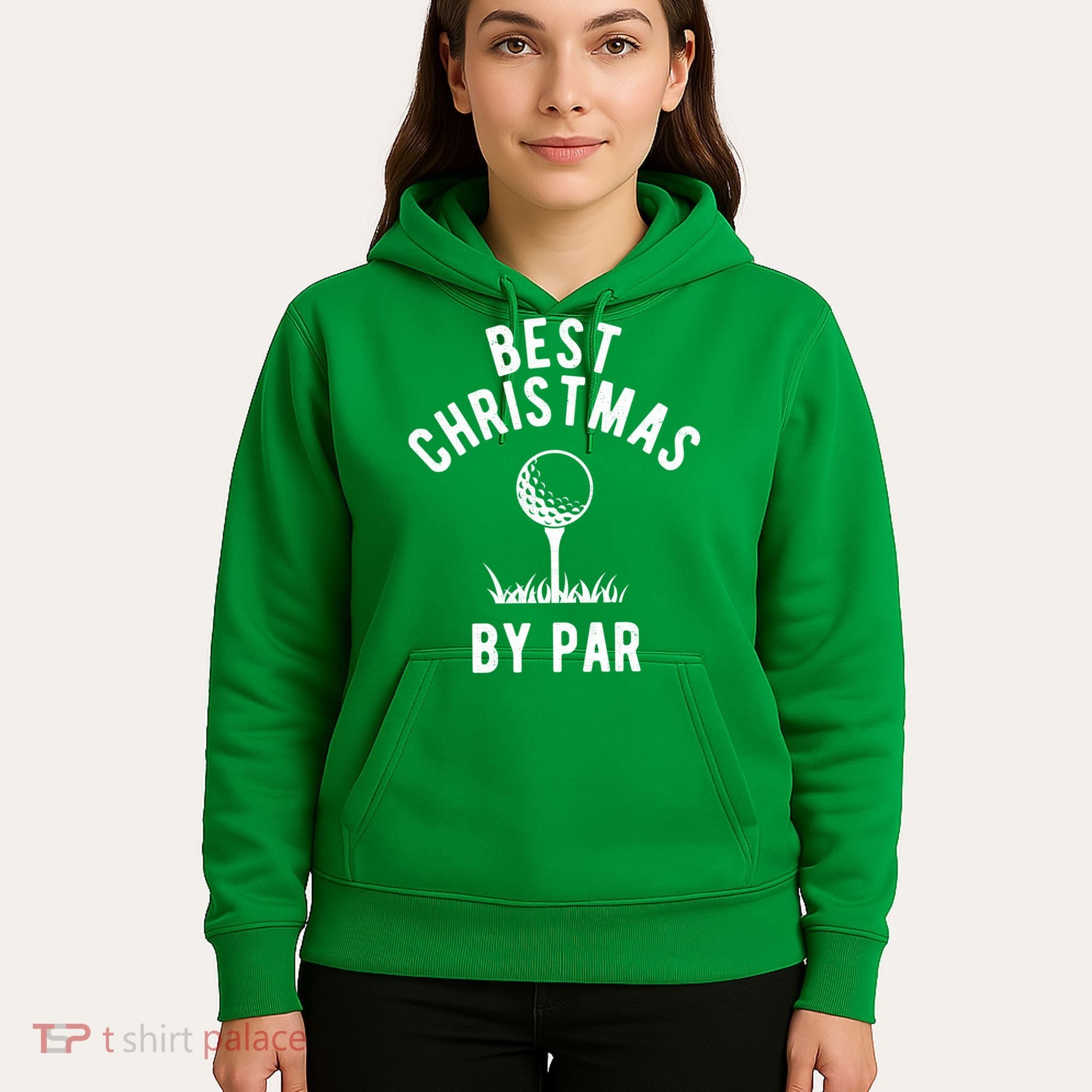 Best Christmas By Par Golf Hoodie