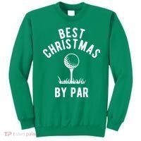 Best Christmas By Par Golf Sweatshirt thumb 0